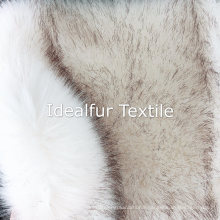 Tip-Dyed Luxury Super Soft Fox Skin Raccoon Fur Collar